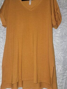 Mustard tunic large
